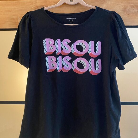 Anthropologie Living Beyond Breast Cancer Graphic Tee - Picture 3 of 5